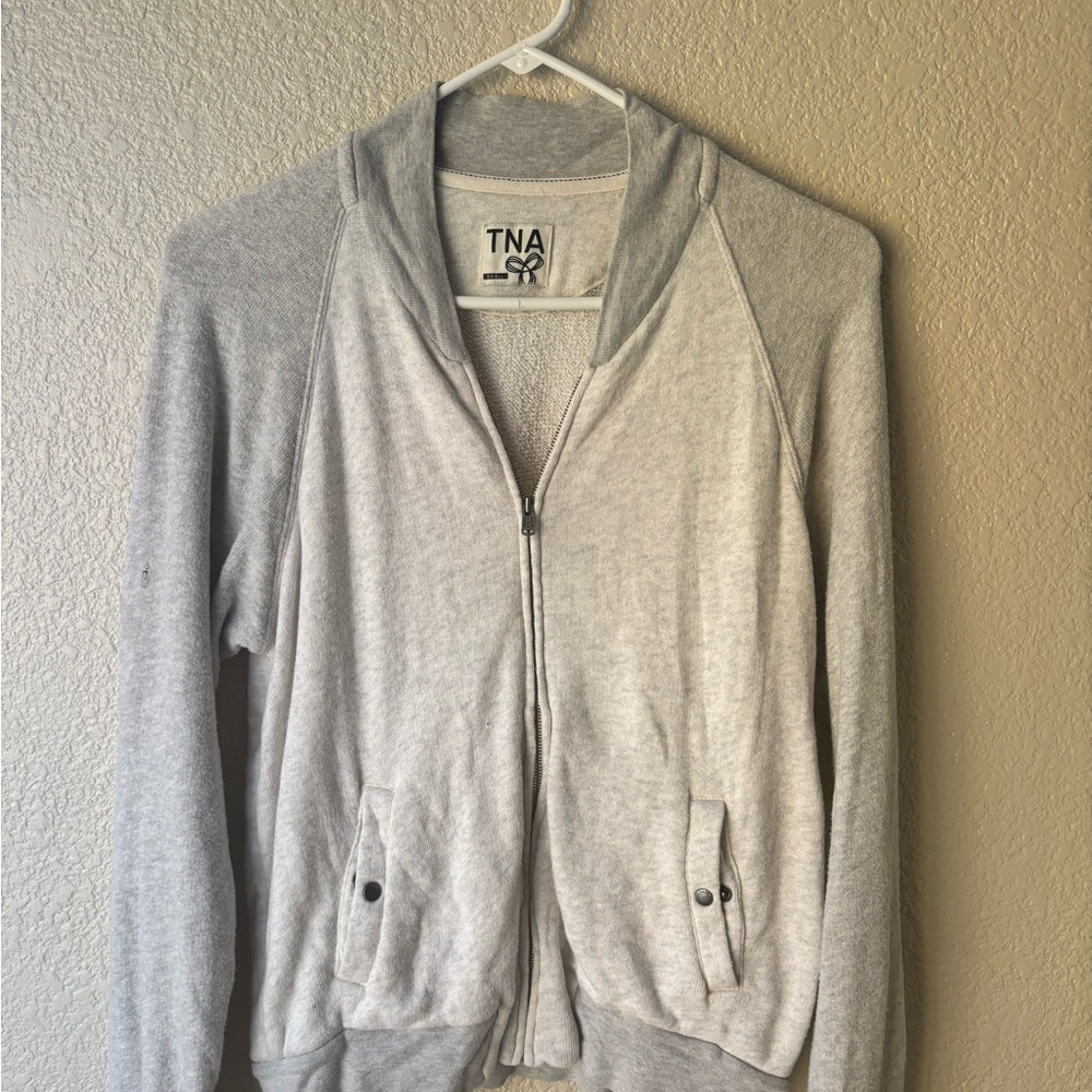 TNA Cream Knit Sweater